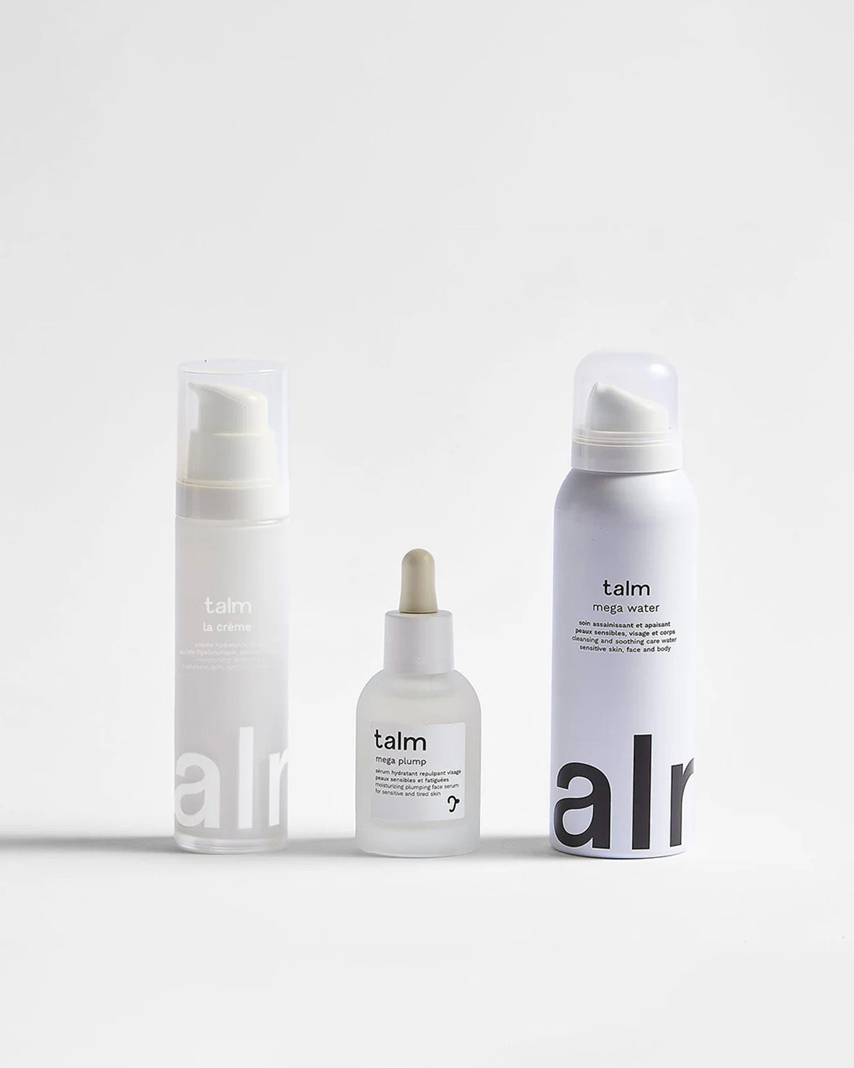 Le trio hydratant intense visage