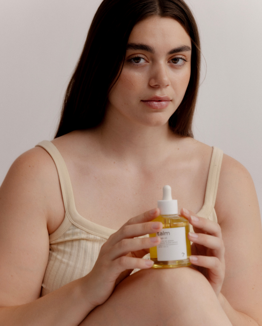 The lymphatic dry body brush + Mega oil