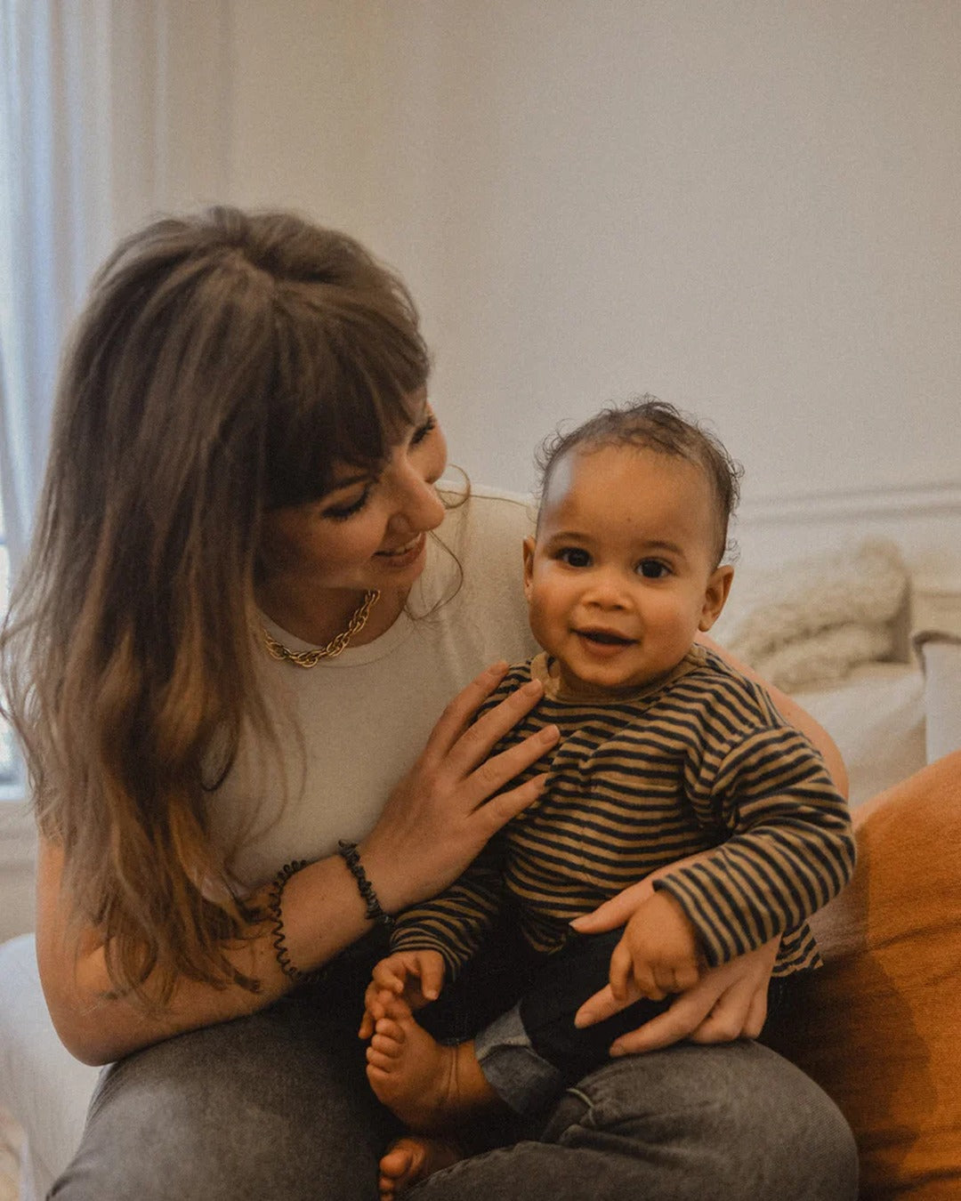 Caroline maman solo maternité talm