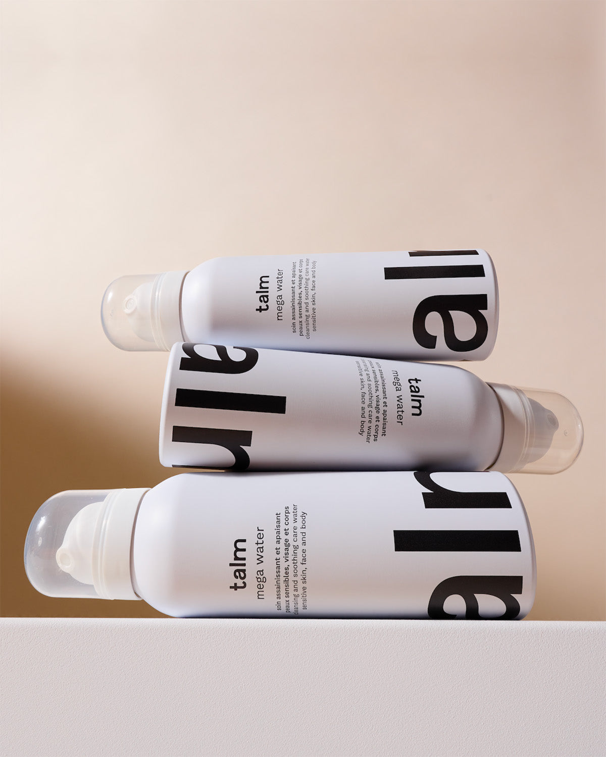 Mega water talm brume anti-imperfections